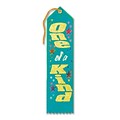 Beistle 2 x 8 One Of A Kind Award Ribbon; 9/Pack