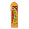 Beistle 2 x 8 Awesome Award Ribbon; Orange, 9/Pack