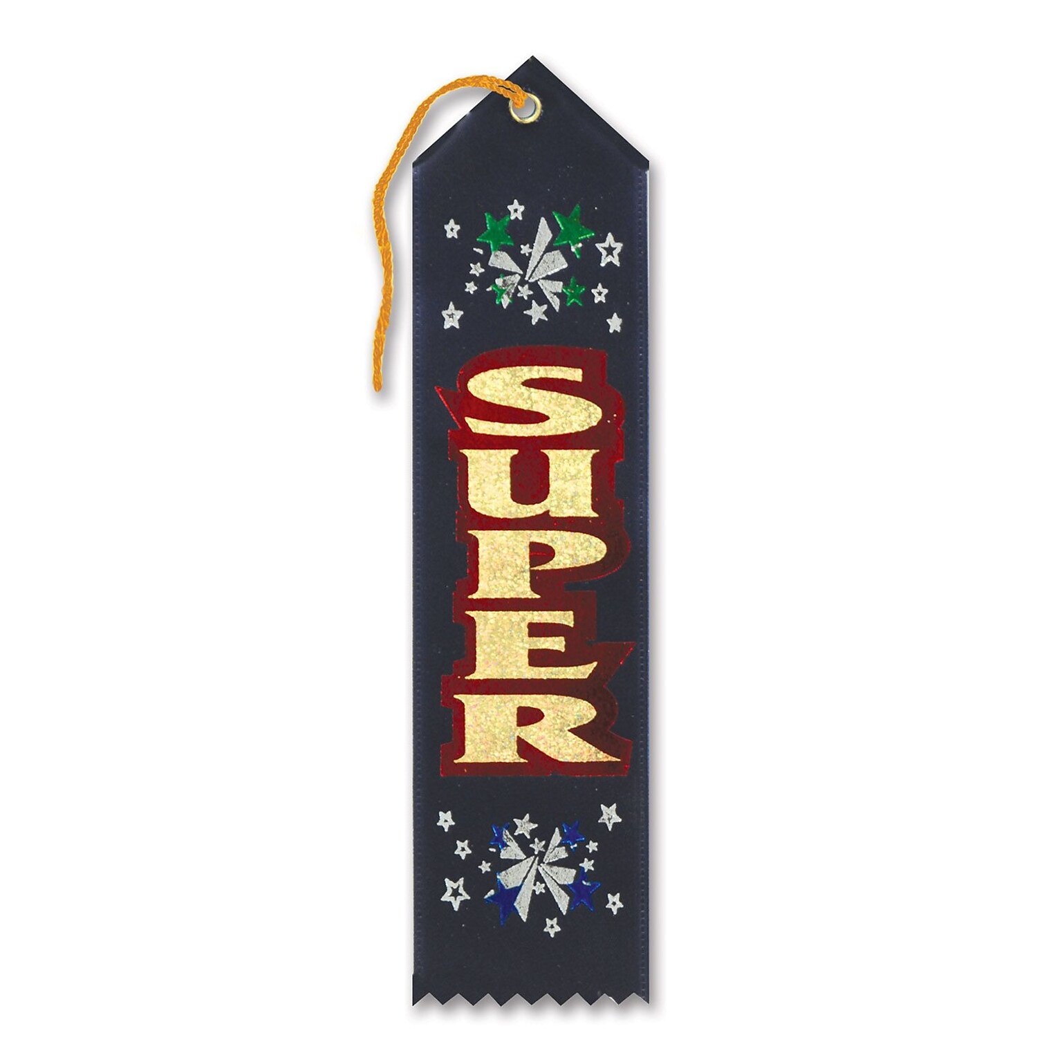 Beistle 2 x 8 Super Award Ribbon; 9/Pack