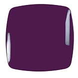 Renaissance Plastic Rounded Square China Like Plate In Purple 10