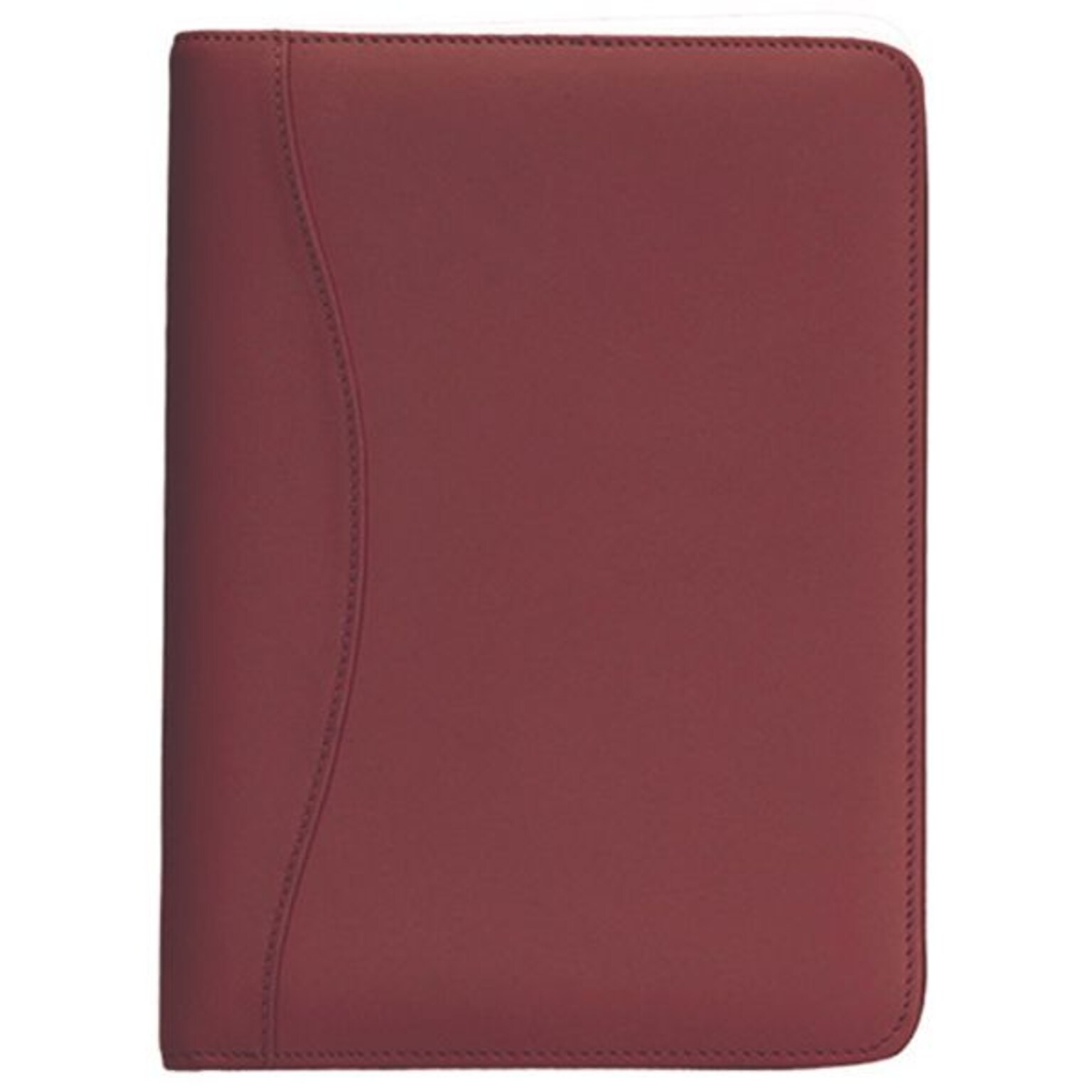 Royce Leather Jr. Writing Padfolio Burgundy