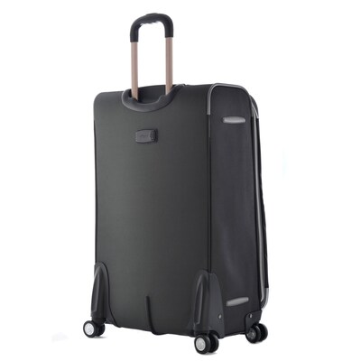 Olympia Polyester Tuscany Expandable Super Rolling Case, 30", Black