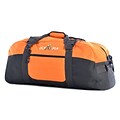 Olympia Polyester Luggage Sports Duffel Bag, 30, Orange