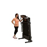 Exerpeutic Metal, Plastic TF1000 Walk to Fitness Electric Treadmill (1020)