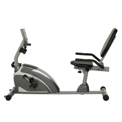 Exerpeutic Steel 900XL Extended Capacity Recumbent Bike with Pulse