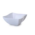 Tiny Temptations Plastic Wavetrends White China-Like Square  16 Oz.