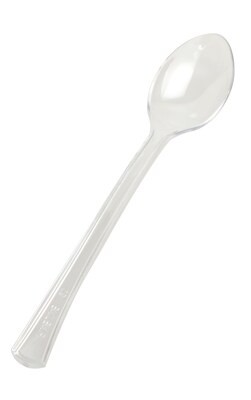 Tiny Temptations Plastic Clear Tiny Tasters Spoons  3.9