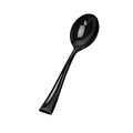 Tiny Temptations Plastic Black Tasters Spoons 3.9