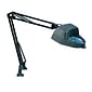 Studio Designs CFL 1.75x Magnifier Clamp Lamp, Adjustable Arm, Black (12308)