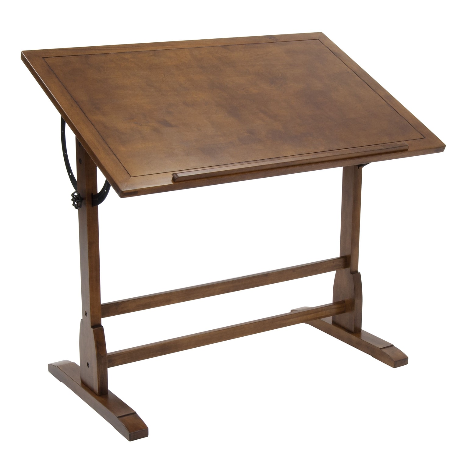 Studio Designs Solid Hard Wood Vintage Drafting Table, 42