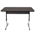 Studio Designs Adapta Rectangular Activity Table, 47.5 x 30.25, Height Adjustable, Black (410380)