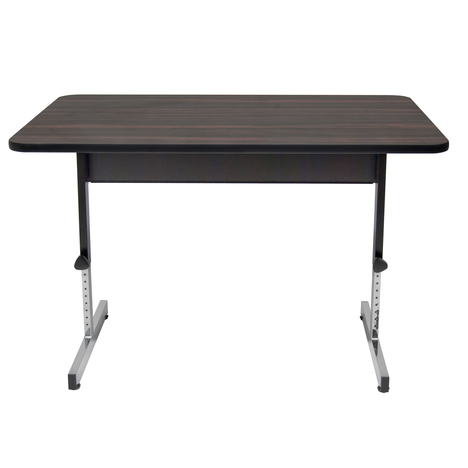 Studio Designs Adapta Rectangular Activity Table, 47.5 x 30.25, Height Adjustable, Black (410380)