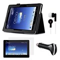Mgear Accessories Folio Case with Screen Protector, Earphones & Car Charger ASUS MeMO Pad FHD 10