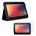 Mgear Accessories Google Nexus 10 Double-Fold Folio Case with Screen Protector
