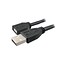 Comprehensive 16 USB 2.0 Male to Female Extension Cable, Black