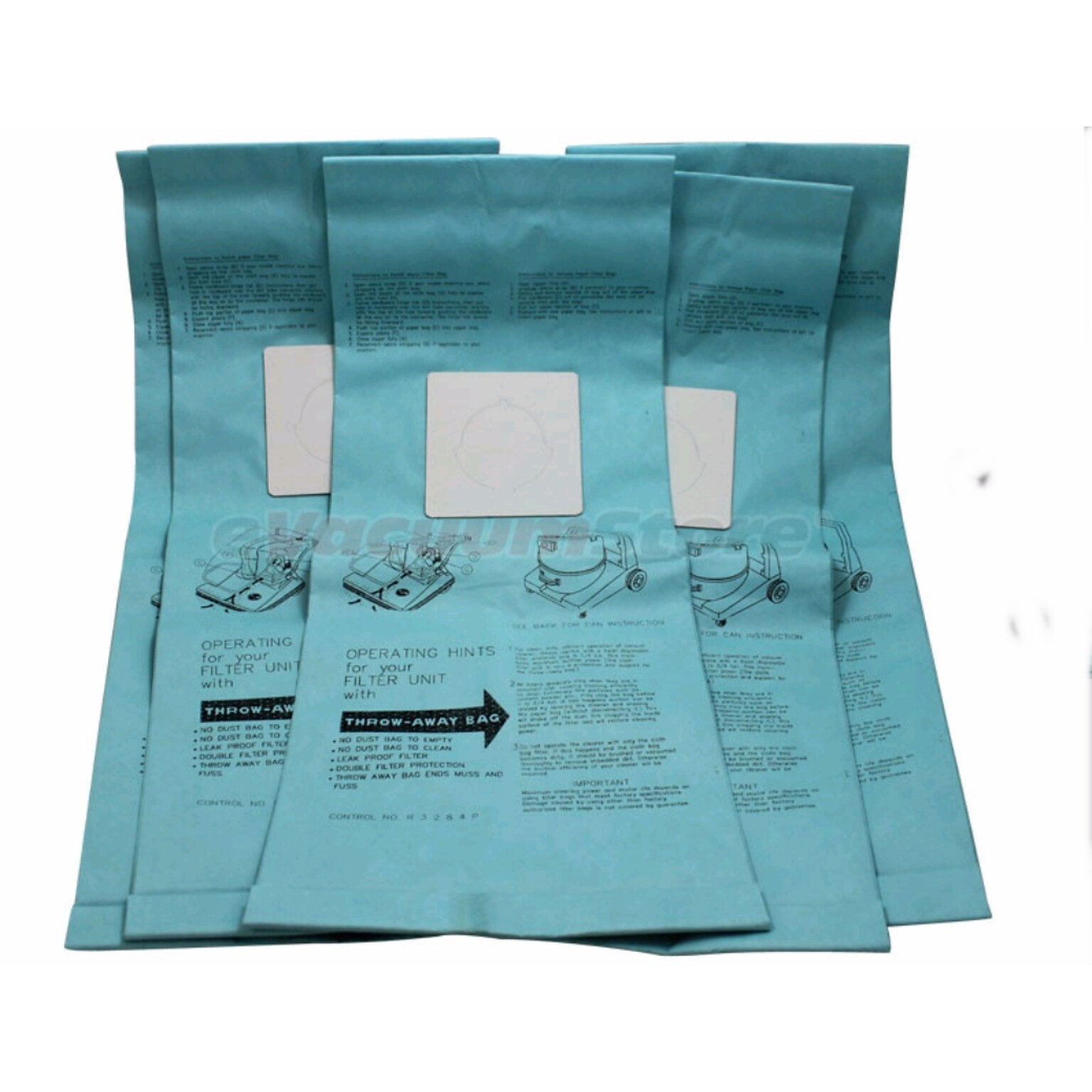 Bissell Commercial Vacuum Disposable Bags