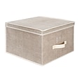 Simplify Jumbo Non Woven Storage Box, Faux Jute