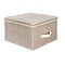 Simplify Jumbo Non Woven Storage Box, Faux Jute