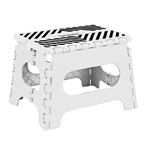 Simplify Folding Step Stool; White