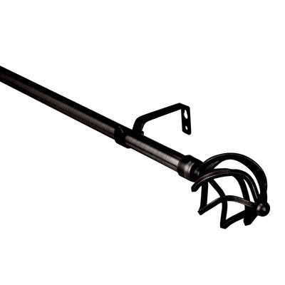 Karen Rhodes Steel Curtain Rod 24" - 48"