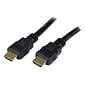 Startech 1' HDMI Male to HDMI Male Short High Speed HDMI Cable; Black