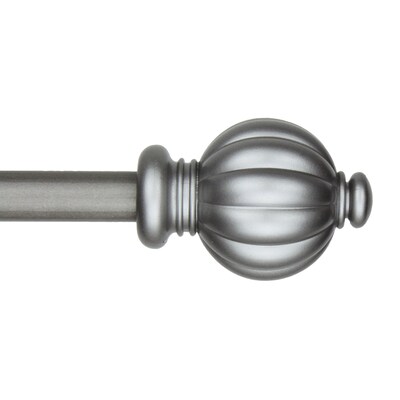 Rod Desyne Metal Pumpkin Curtain Rod, 28" - 48"