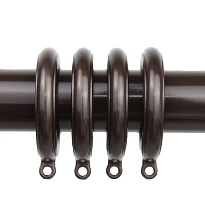 Rod Desyne 1.75" Eyelet Rings, Cocoa, 10/Set