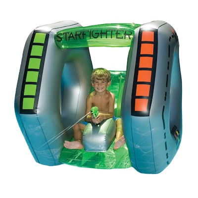 Swimline® Starfighter Super Squirter Inflatable Pool Toy, Gray