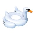 Swimline® Giant Ridable Swan 75 Inflatable Pool Toy, White