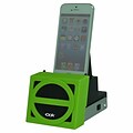 DOK™ Speaker Cradle With Rechargeable Battery, Green