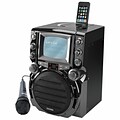 Karaoke USA GQ752 CDG Portable Karaoke System With 5 1/2 B/W Monitor