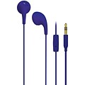 Iluv BubbleGumTalk BBGUMTALKSPU Earphones with Microphone Control, Purple
