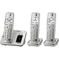 Panasonic Dect 6.0 KX-TGE263S Digital Cordless Handset, 3 Handset