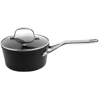 Starfrit® The Rock Saucepan With Glass Lid (3-quart)