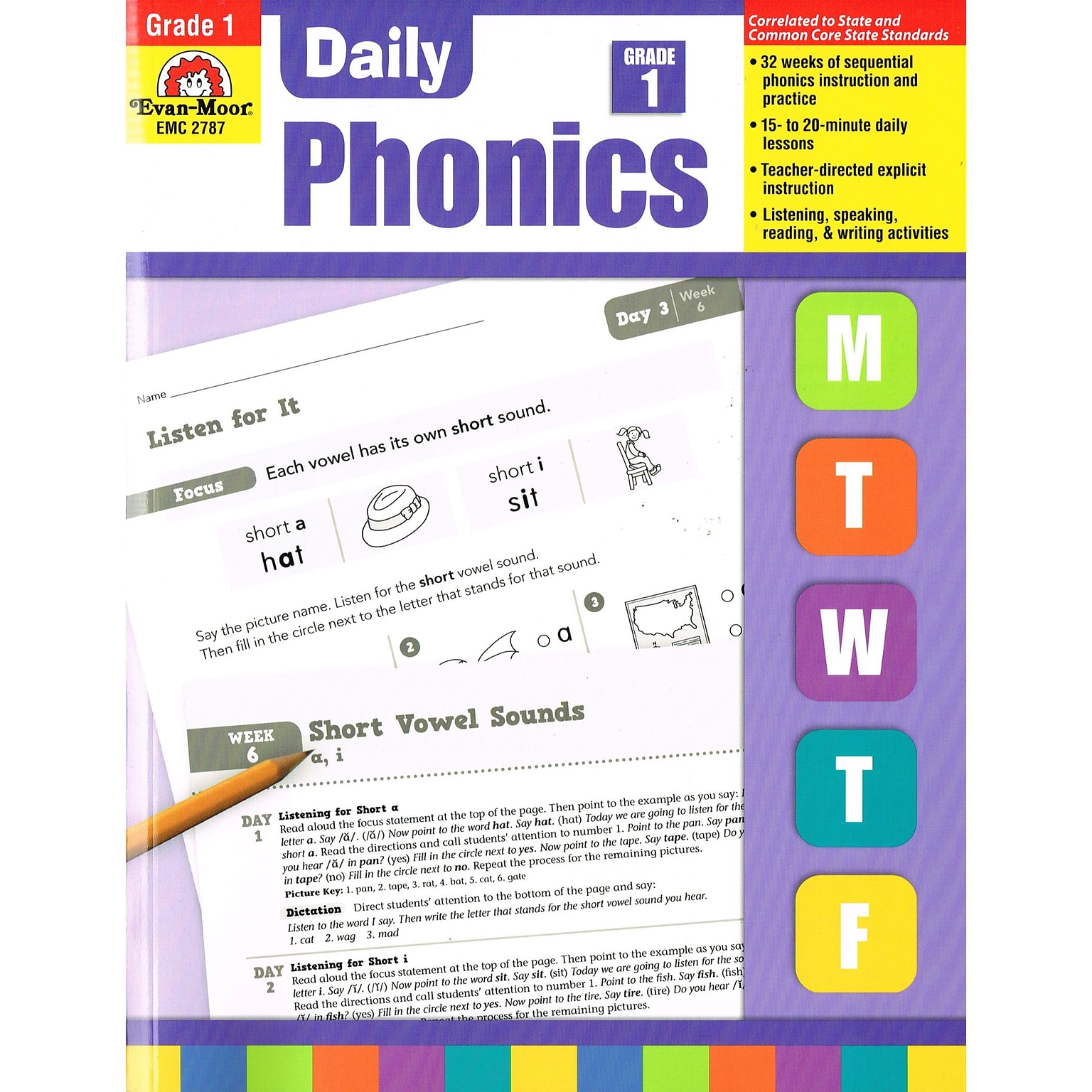 Evan-Moor® Daily Phonics Book, Grade 1