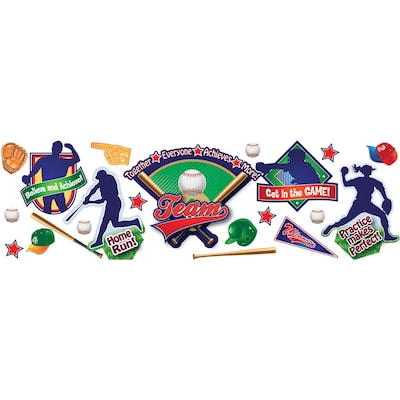 Eureka® Baseball Bulletin Board Set