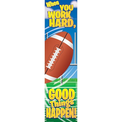 Eureka® Football Motivational Banner, 4