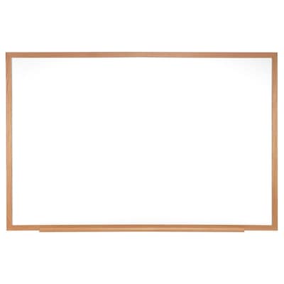 Ghent Non-Magnetic Dry-Erase Whiteboard, Wood Frame, 18 x 24 (GH-M2W181)