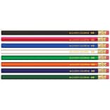 Musgrave Classy Colors Wooden Pencils, No. 2 Medium Lead, 144/Pack (MUSDHEX99)