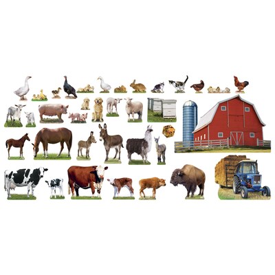 Trend® Animals On The Farm Bulletin Board Set
