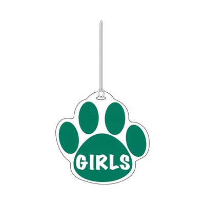 Green Paw Hall Pass, Girls, 4 x 4