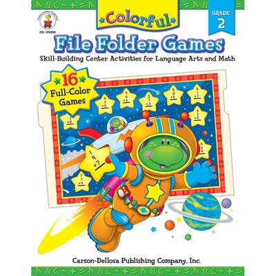 Colorful File Folder Games, Grade 2