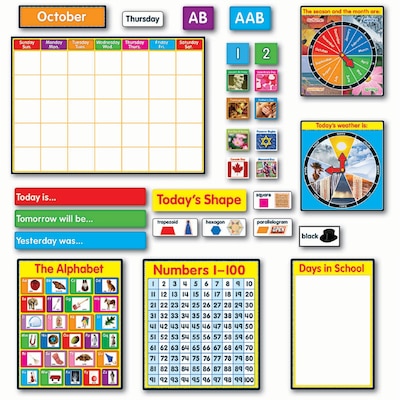Carson-Dellosa Bulletin Board Set, Morning Meeting Solutions, Grade K