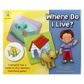 Carson-Dellosa Where Do I Live? Memory Match Game (140046)