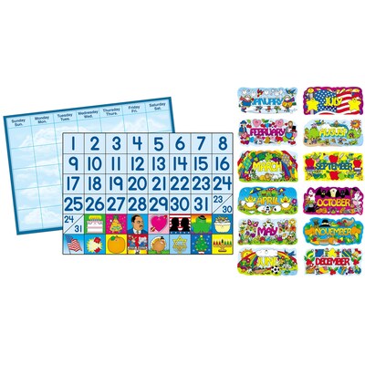 Carson Dellosa® Year Round Calendar Set