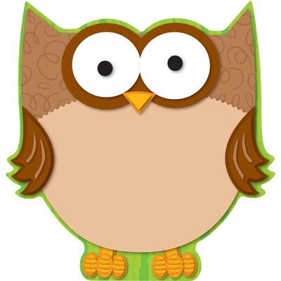 Carson-Dellosa 2-Sided Decorations, Owl