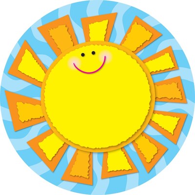 Carson-Dellosa 2-Sided Decorations, Sun