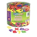 Chenille Kraft CK4304 WonderFoam Multicolor Letters and Numbers