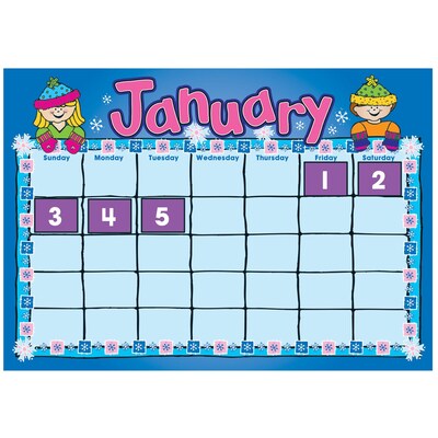 DJ Inkers Bulletin Board Sets; Calendar Kit