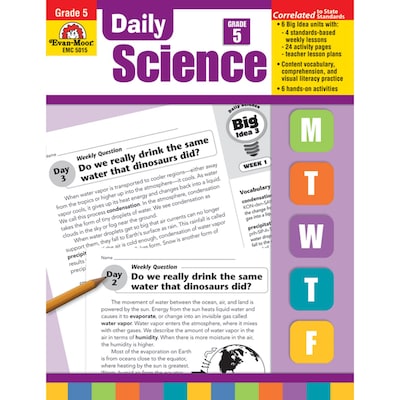 Evan-Moor® Daily Science Teachers Edition Book, Grades 5